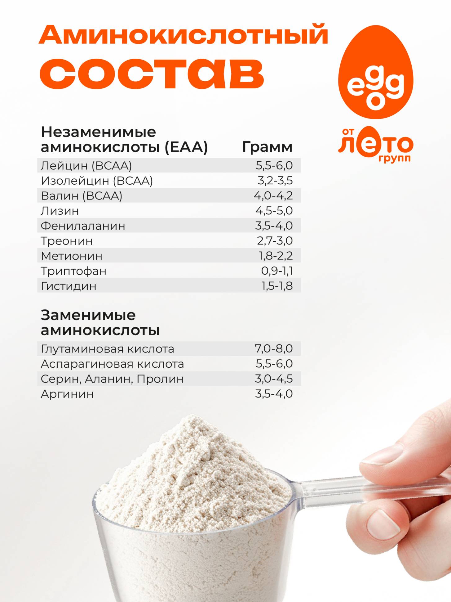 Яичный протеин вкус Шоколад (0,25кг)