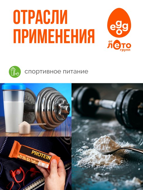 Сухой яичный белок с повышенным пенообразованием (0,1 кг)